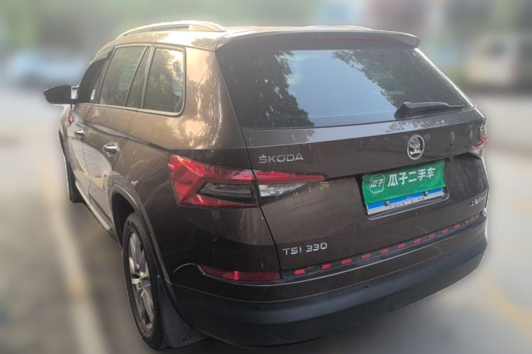 Used Skoda Kodiaq 2018 Facelifted TSI330 5-Seater Two-Wheel-Drive Comfort Edition Rear Left 45 Deg