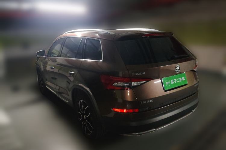 Used Skoda Kodiaq 2018 Restyled TSI330 7-Seater Two-Wheel Drive Luxury Enjoyment Edition Rear Left 45 Deg