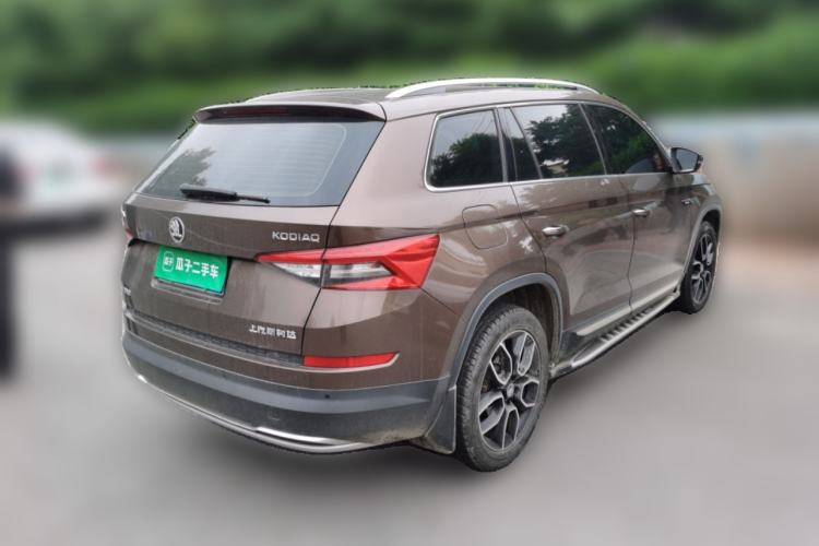 Used Skoda Kodiaq 2018 Restyled TSI330 7-Seater Two-Wheel Drive Luxury Enjoyment Edition Rear Right 45 Deg