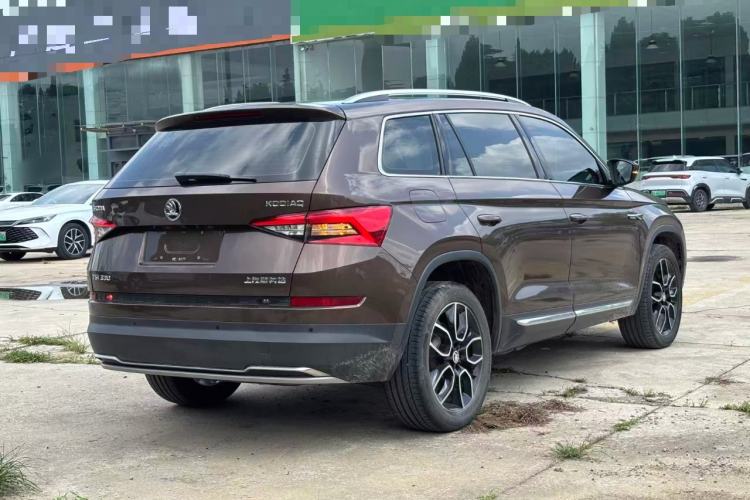Used Skoda Kodiaq 2018 Restyled TSI330 7-Seater Two-Wheel Drive Luxury Enjoyment Edition Rear Right 45 Deg
