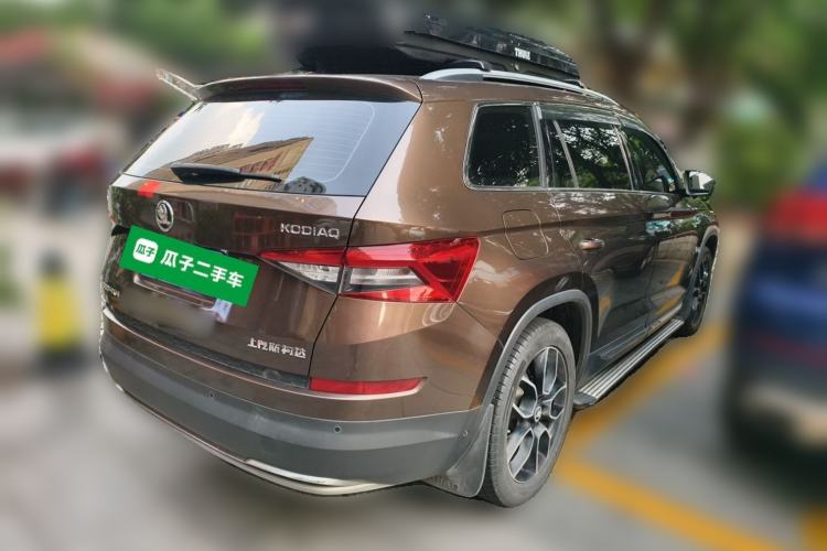 Used Skoda Kodiaq 2018 TSI380 7-Seater Four-Wheel-Drive Flagship Edition Rear Right 45 Deg