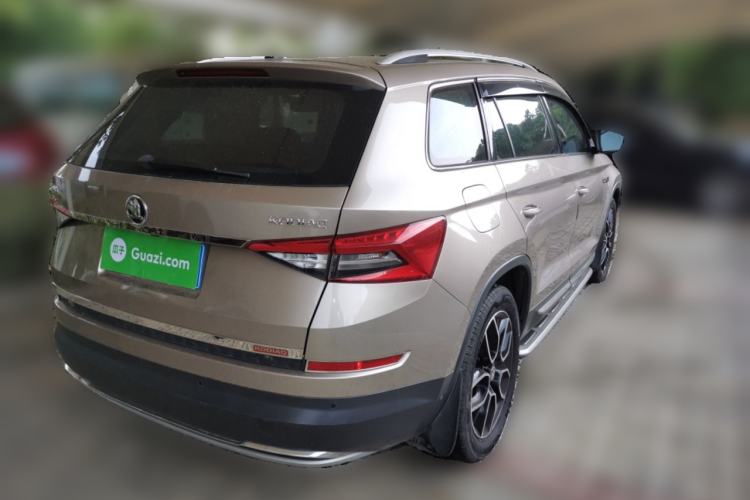 Used Skoda Kodiaq 2018 TSI380 7-Seater Four-Wheel-Drive Flagship Edition Rear Right 45 Deg