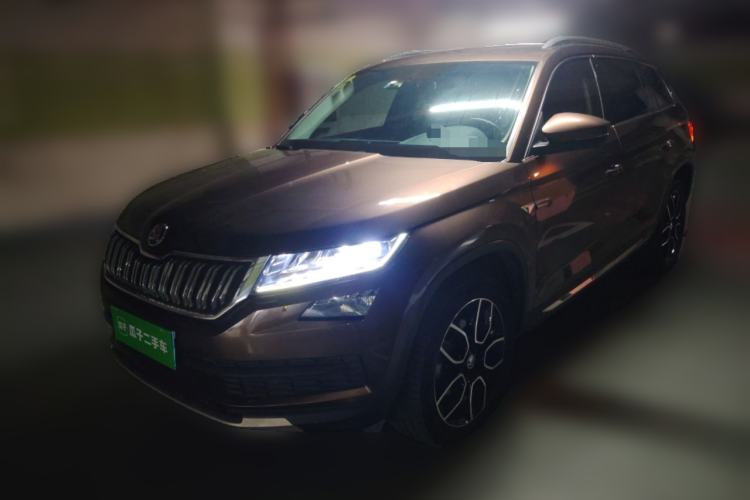 Used Skoda Kodiaq 2018 Restyled TSI330 7-Seater Two-Wheel Drive Luxury Enjoyment Edition Guazi used car, China used car export, Used car for sale, Used cars, Cheapest cars for sale