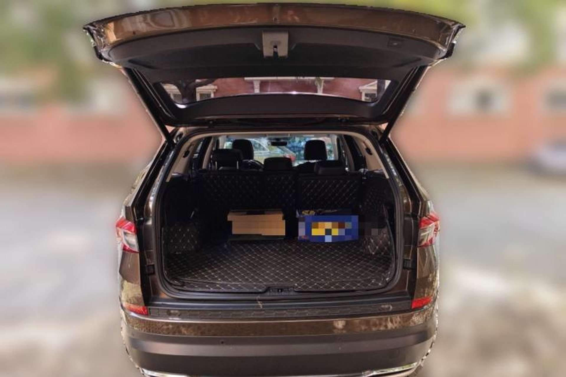 Used Skoda Kodiaq 2018 Restyled TSI330 7-Seater Two-Wheel Drive Luxury Enjoyment Edition Trunk