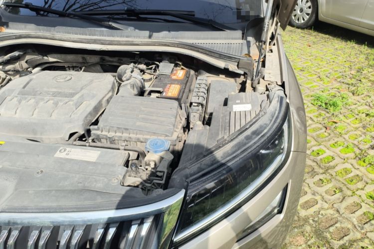 Used Skoda Kodiaq 2018 Facelifted TSI330 5-Seater Two-Wheel-Drive Luxury Enjoyment Edition Engine Bay Left