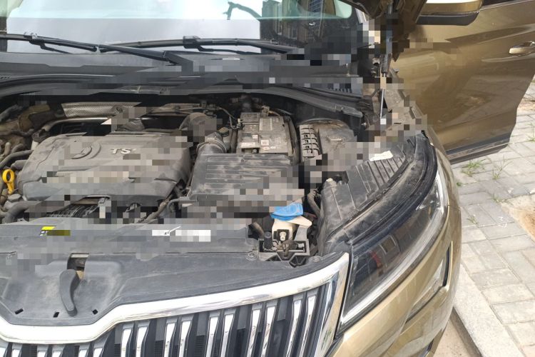 Used Skoda Kodiaq 2018 TSI330 7-Seater Two-Wheel-Drive Luxury Enjoyment Edition Engine Bay Left