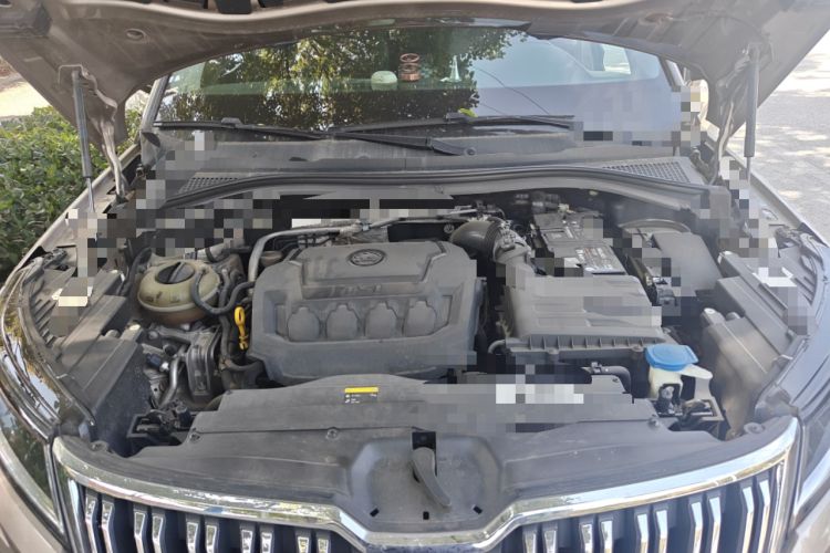 Used Skoda Kodiaq 2018 Facelifted TSI330 5-Seater Two-Wheel-Drive Luxury Enjoyment Edition Engine Bay