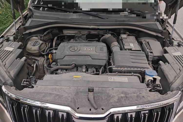 Used Skoda Kodiaq 2018 TSI380 7-Seater Four-Wheel-Drive Flagship Edition Engine Bay