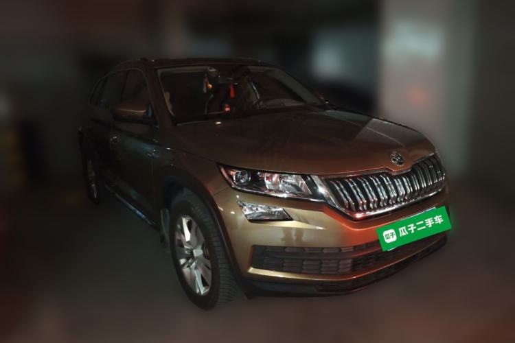 Used Skoda Kodiaq 2018 Facelifted TSI330 5-Seater Two-Wheel-Drive Comfort Edition Front Right 45 Deg