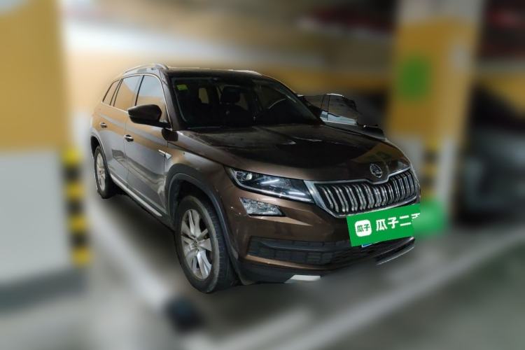 Used Skoda Kodiaq 2018 Facelifted TSI330 5-Seater Two-Wheel-Drive Luxury Enjoyment Edition Front Right 45 Deg