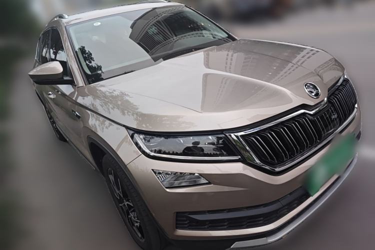 Used Skoda Kodiaq 2018 TSI380 7-Seater Four-Wheel-Drive Flagship Edition Front Right 45 Deg