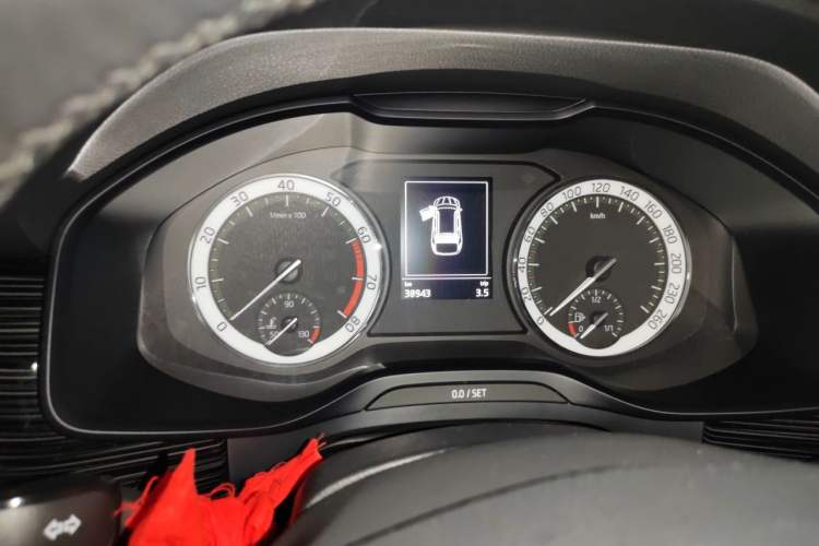 Used Skoda Kodiaq 2018 Facelifted TSI330 5-Seater Two-Wheel-Drive Luxury Enjoyment Edition Instrument Cluster