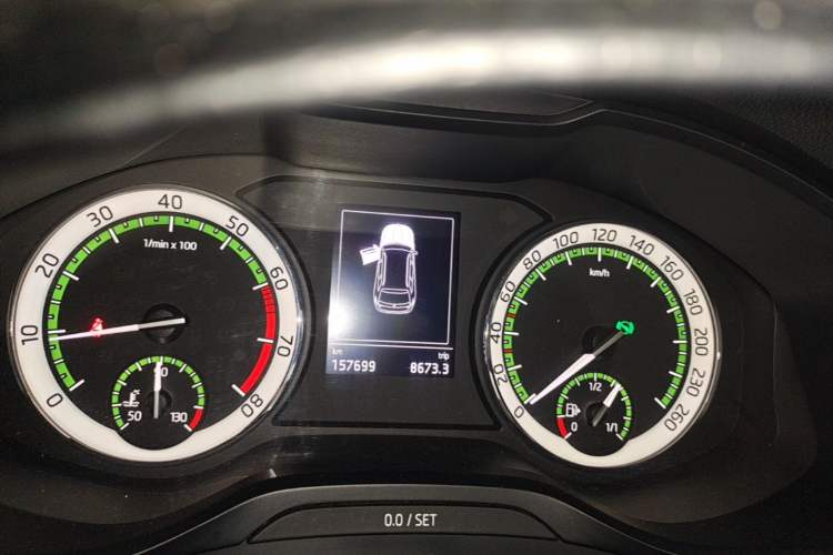 Used Skoda Kodiaq 2018 Facelifted TSI330 5-Seater Two-Wheel-Drive Luxury Enjoyment Edition Instrument Cluster