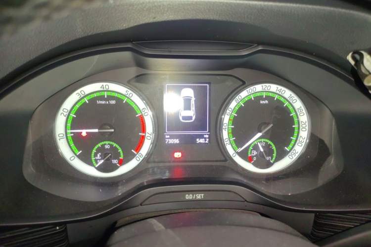Used Skoda Kodiaq 2018 Facelifted TSI330 5-Seater Two-Wheel-Drive Luxury Enjoyment Edition Instrument Cluster