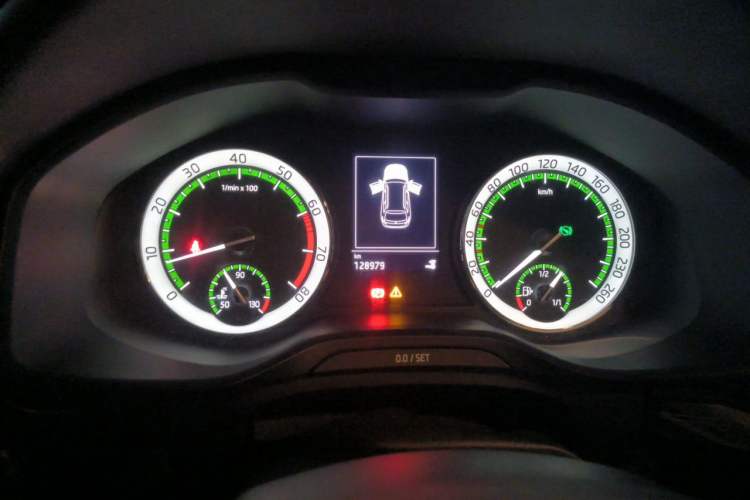 Used Skoda Kodiaq 2018 Facelifted TSI330 5-Seater Two-Wheel-Drive Luxury Enjoyment Edition Instrument Cluster