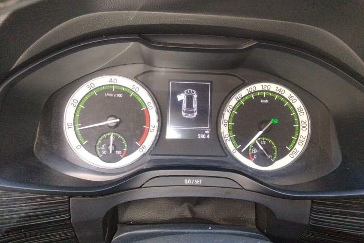 Used Skoda Kodiaq 2018 Facelifted TSI330 5-Seater Two-Wheel-Drive Luxury Enjoyment Edition Instrument Cluster