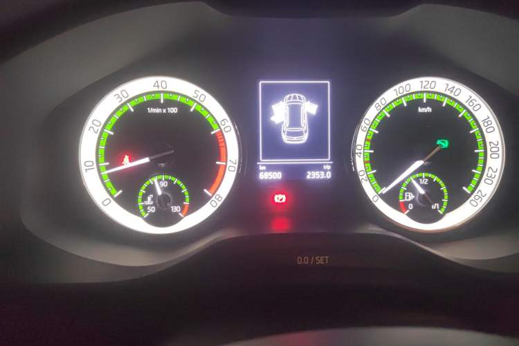 Used Skoda Kodiaq 2018 Restyled TSI330 7-Seater Two-Wheel Drive Luxury Enjoyment Edition Instrument Cluster