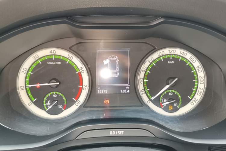 Used Skoda Kodiaq 2018 TSI330 7-Seater Two-Wheel-Drive Luxury Enjoyment Edition Instrument Cluster