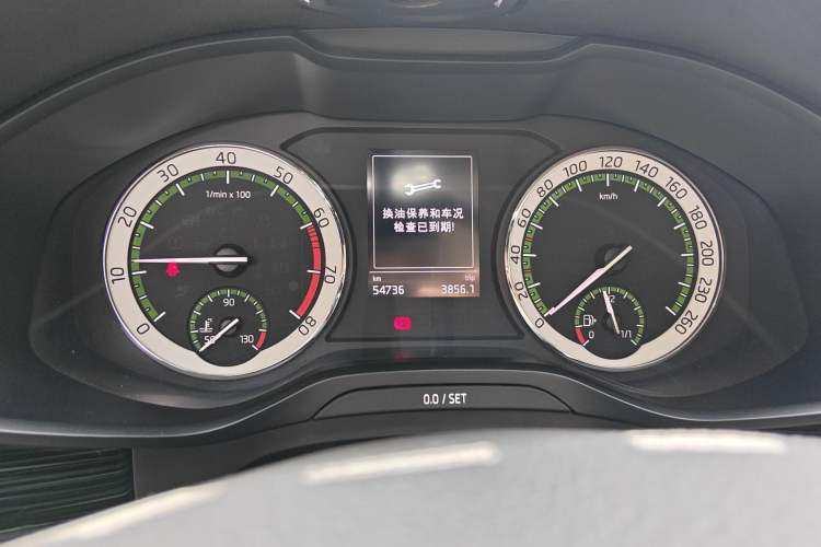 Used Skoda Kodiaq 2018 TSI330 5-Seater Two-Wheel-Drive Luxury Enjoyment Edition Instrument Cluster