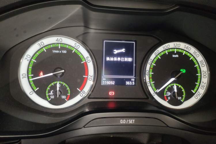 Used Skoda Kodiaq 2018 TSI330 5-Seater Two-Wheel-Drive Luxury Edition Instrument Cluster