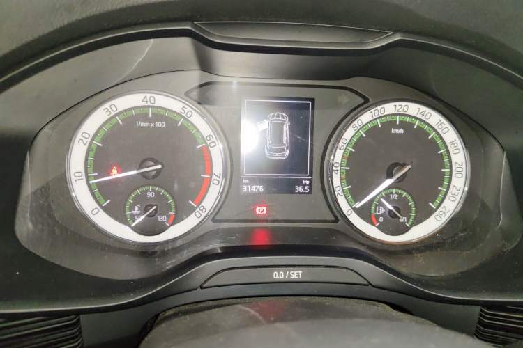Used Skoda Kodiaq 2018 Facelifted TSI330 5-Seater Two-Wheel-Drive Luxury Enjoyment Edition Instrument Cluster