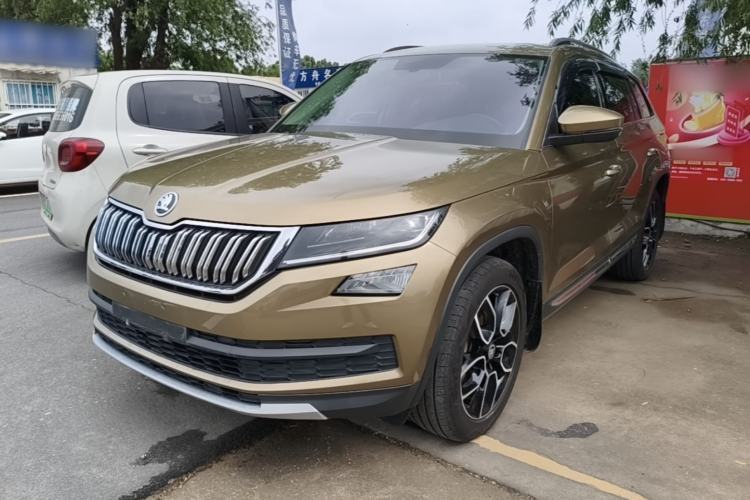 Used Skoda Kodiaq 2018 TSI330 7-Seater Two-Wheel-Drive Luxury Enjoyment Edition Guazi used car, China used car export, Used car for sale, Used cars, Cheapest cars for sale