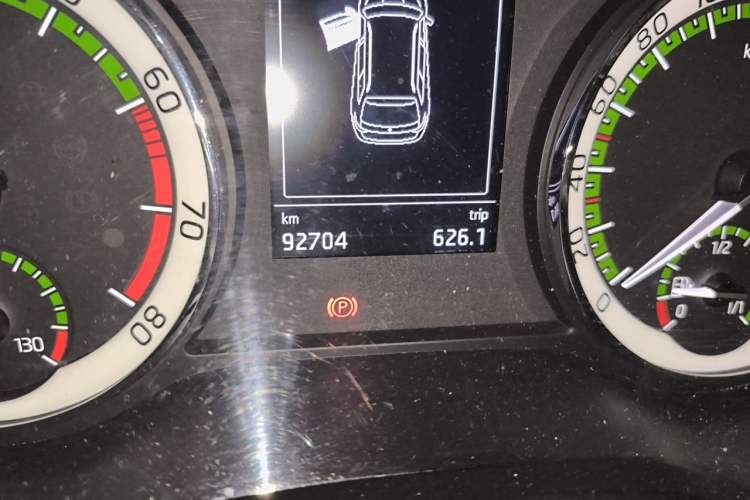 Used Skoda Kodiaq 2018 Restyled TSI330 7-Seater Two-Wheel Drive Luxury Enjoyment Edition Odometer Close Up