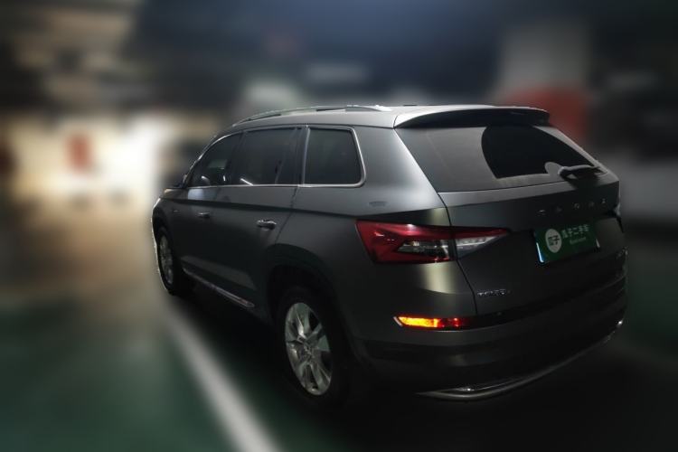 Used Skoda Kodiaq 2018 Facelifted TSI330 5-Seater Two-Wheel-Drive Luxury Enjoyment Edition Rear Left 45 Deg