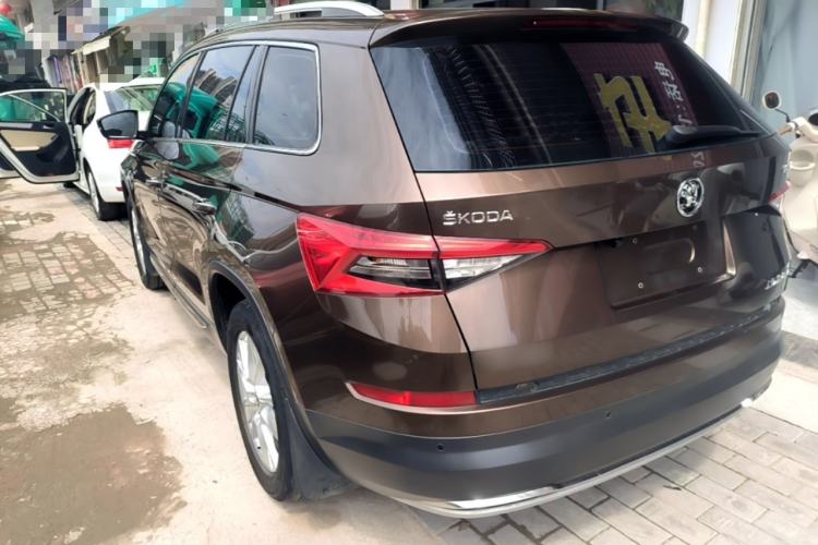 Used Skoda Kodiaq 2018 Restyled TSI330 7-Seater Two-Wheel Drive Luxury Enjoyment Edition Rear Left 45 Deg