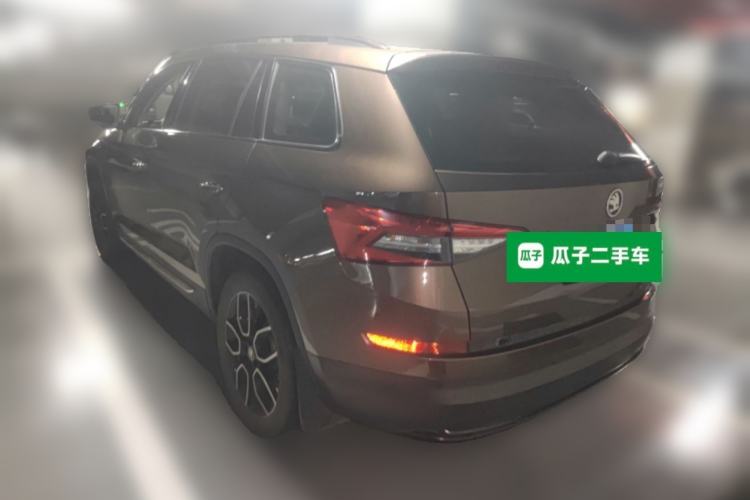 Used Skoda Kodiaq 2018 Restyled TSI330 7-Seater Two-Wheel Drive Luxury Enjoyment Edition Rear Left 45 Deg
