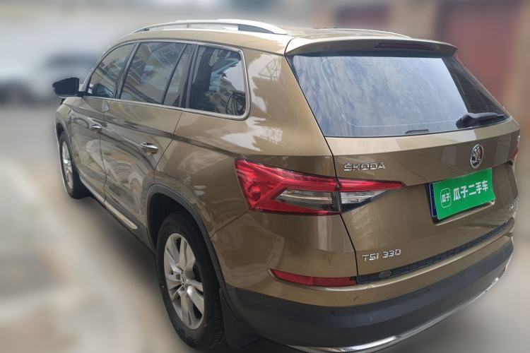 Used Skoda Kodiaq 2018 TSI330 7-Seater Two-Wheel-Drive Luxury Enjoyment Edition Rear Left 45 Deg