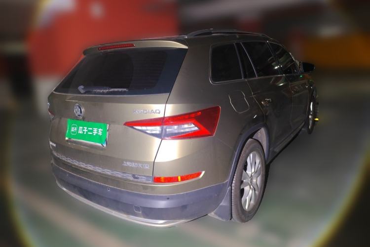 Used Skoda Kodiaq 2018 Facelifted TSI330 5-Seater Two-Wheel-Drive Luxury Enjoyment Edition Rear Right 45 Deg