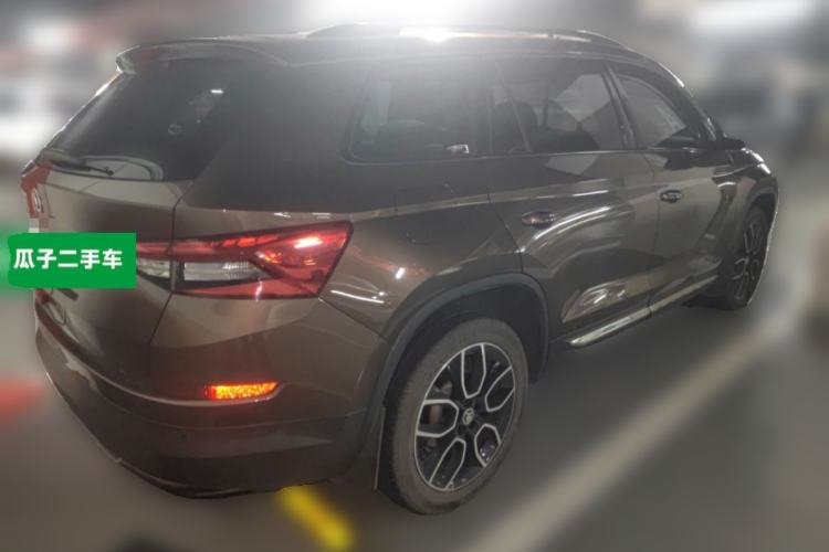 Used Skoda Kodiaq 2018 Restyled TSI330 7-Seater Two-Wheel Drive Luxury Enjoyment Edition Rear Right 45 Deg