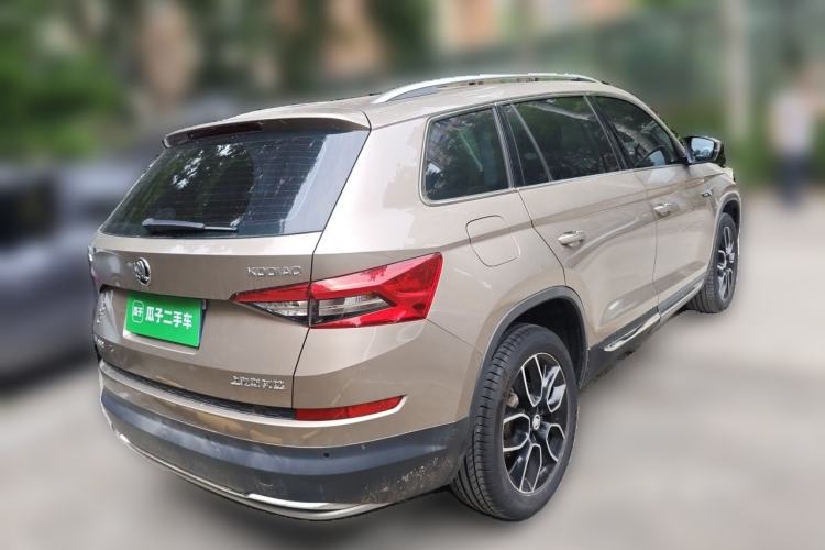 Used Skoda Kodiaq 2018 Restyled TSI330 7-Seater Two-Wheel Drive Luxury Enjoyment Edition Rear Right 45 Deg