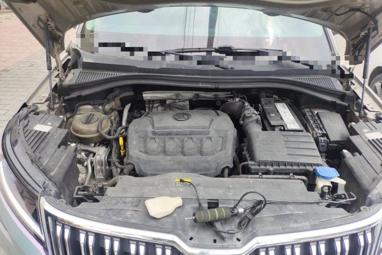 Used Skoda Kodiaq 2018 Facelifted TSI330 5-Seater Two-Wheel-Drive Luxury Enjoyment Edition Engine Bay