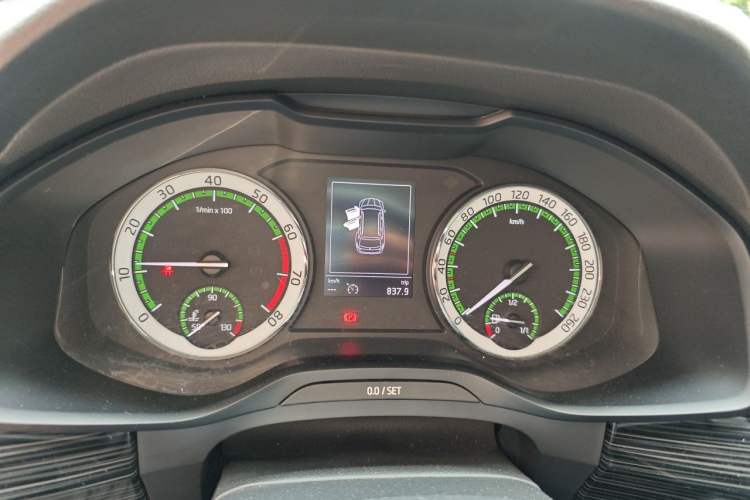 Used Skoda Kodiaq 2018 Facelifted TSI330 5-Seater Two-Wheel-Drive Luxury Enjoyment Edition Instrument Cluster