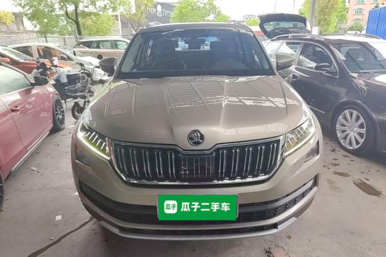 Used Skoda Kodiaq 2018 TSI380 7-Seater Four-Wheel-Drive Flagship Edition Front