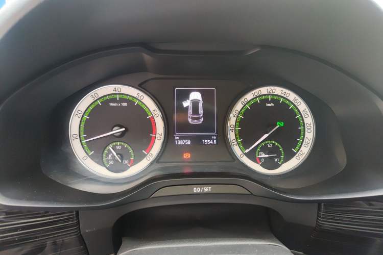 Used Skoda Kodiaq 2018 Facelifted TSI330 5-Seater Two-Wheel-Drive Luxury Enjoyment Edition Instrument Cluster