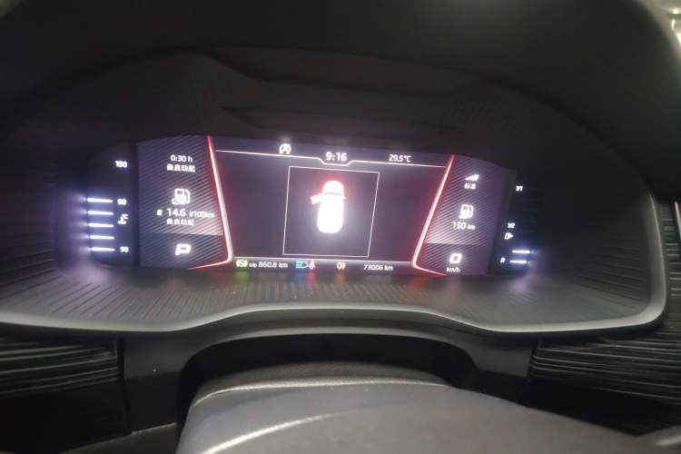 Used Skoda Kodiaq 2018 Restyled TSI330 7-Seater Two-Wheel Drive Luxury Tech Edition Instrument Cluster