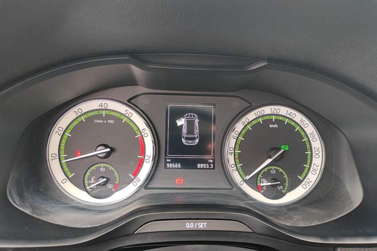 Used Skoda Kodiaq 2018 TSI330 5-Seater Two-Wheel-Drive Luxury Edition Instrument Cluster
