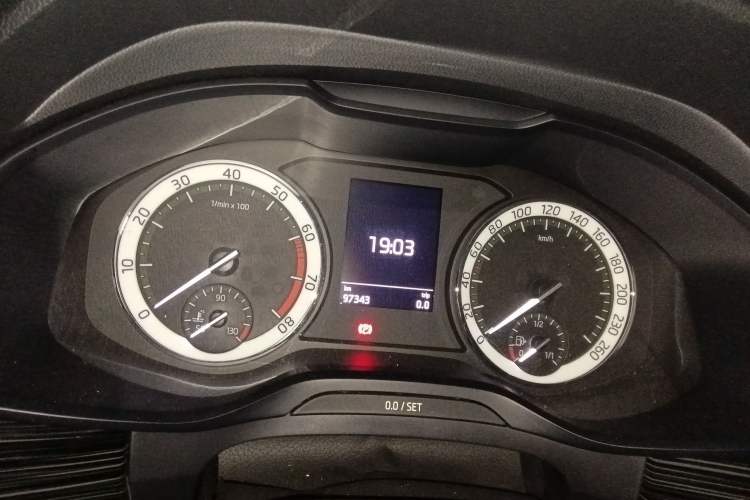 Used Skoda Kodiaq 2018 Facelifted TSI330 5-Seater Two-Wheel-Drive Luxury Enjoyment Edition Instrument Cluster