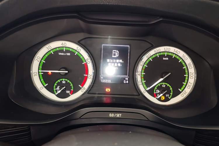 Used Skoda Kodiaq 2018 Facelifted TSI330 5-Seater Two-Wheel-Drive Luxury Enjoyment Edition Instrument Cluster