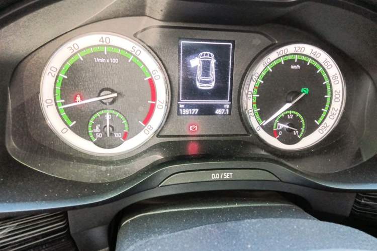 Used Skoda Kodiaq 2018 Restyled TSI330 7-Seater Two-Wheel Drive Luxury Enjoyment Edition Odometer Close Up
