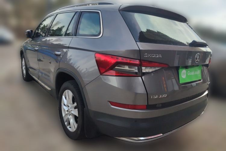 Used Skoda Kodiaq 2018 Facelifted TSI330 5-Seater Two-Wheel-Drive Luxury Enjoyment Edition Rear Left 45 Deg