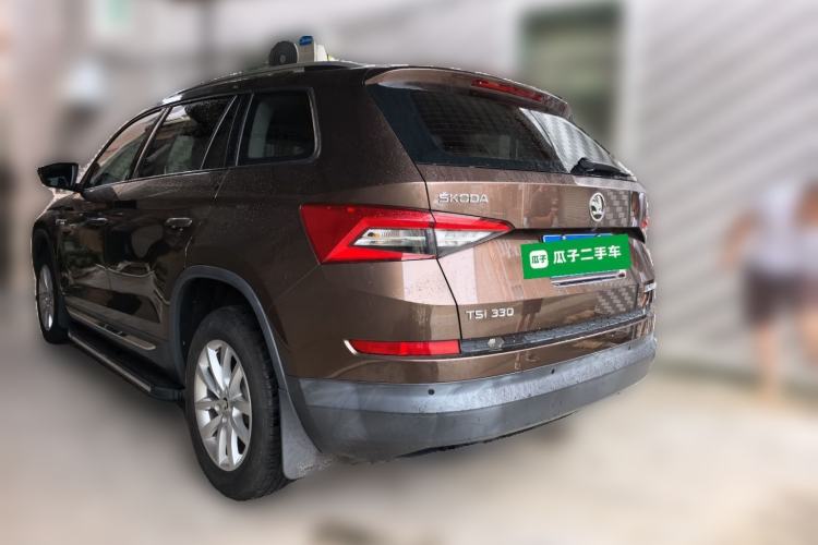 Used Skoda Kodiaq 2018 Facelifted TSI330 5-Seater Two-Wheel-Drive Comfort Edition Rear Left 45 Deg