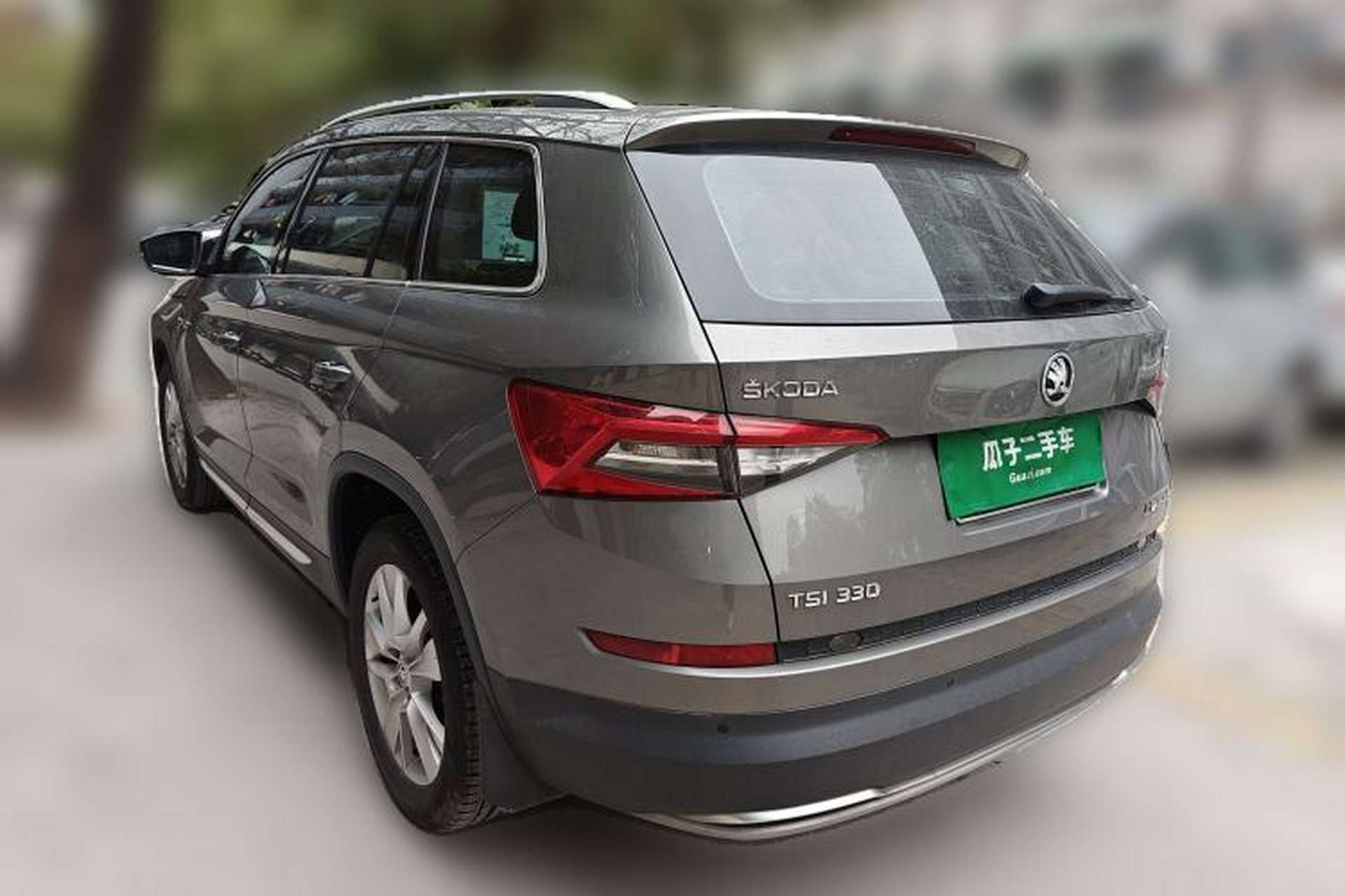 Used Skoda Kodiaq 2018 Facelifted TSI330 5-Seater Two-Wheel-Drive Luxury Enjoyment Edition Rear Left 45 Deg
