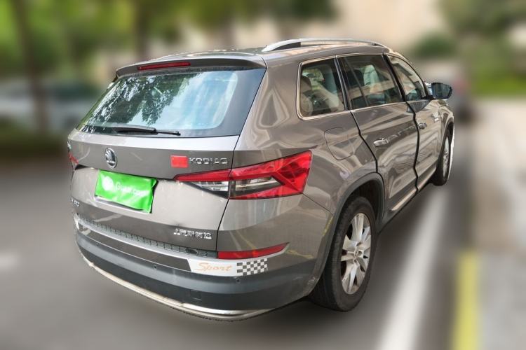 Used Skoda Kodiaq 2018 TSI330 5-Seater Two-Wheel Drive Comfort Edition Rear Right 45 Deg