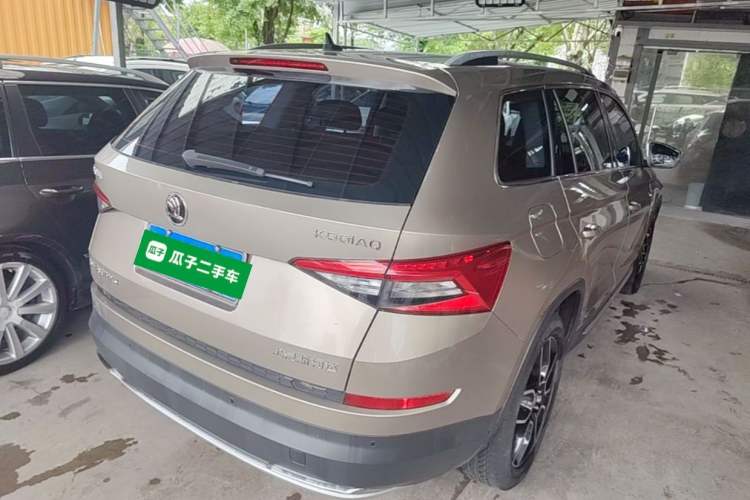 Used Skoda Kodiaq 2018 TSI380 7-Seater Four-Wheel-Drive Flagship Edition Rear Right 45 Deg