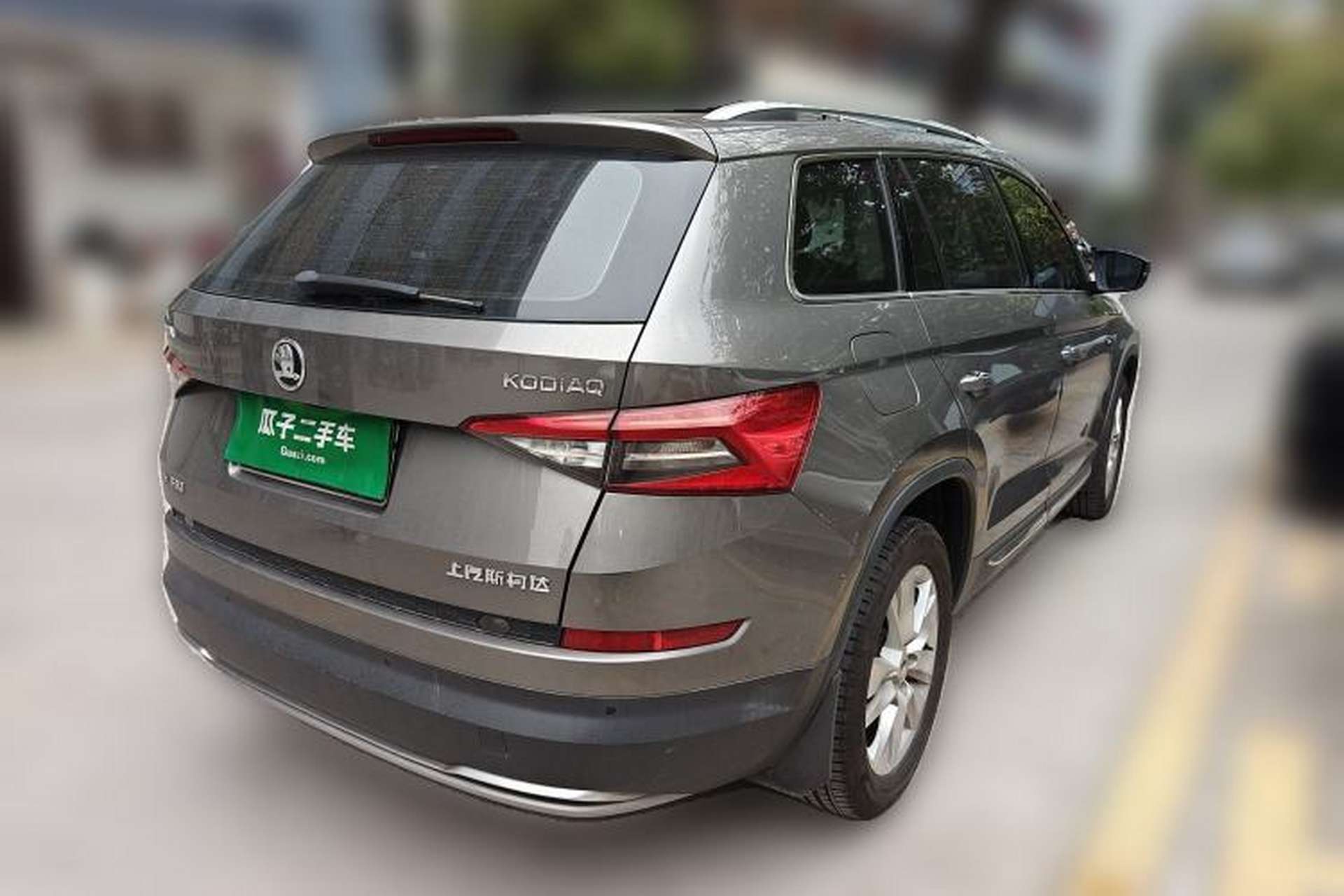 Used Skoda Kodiaq 2018 Facelifted TSI330 5-Seater Two-Wheel-Drive Luxury Enjoyment Edition Rear Right 45 Deg