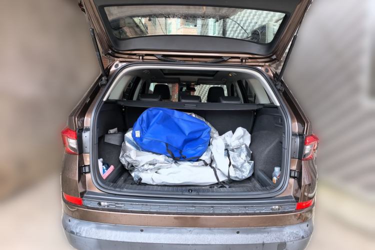 Used Skoda Kodiaq 2018 Facelifted TSI330 5-Seater Two-Wheel-Drive Comfort Edition Trunk